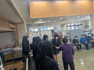 色紙渡し