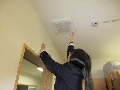換気扇シート交換
